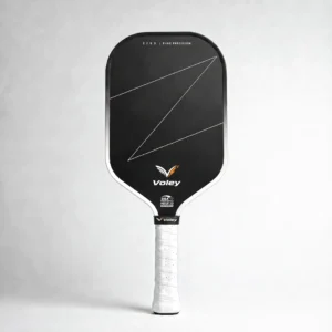 Voley Zero Elongated Pickleball Paddle 16MM – Shadow Black